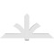 Ekena Millwork Redmond Architectural Grade PVC Gable Bracket, 72"W x 33"H x 6"D x 6"F, 11/12 Pitch GBP072X33X0606RED00 - alternate 3